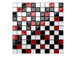 MOZAIKA SZKLANA BLACK RED WHITE 30X30CM 8MM (1)