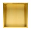 Półka wnękowa WALL-BOX ONE 30×30 cm Gold/Złota (2)