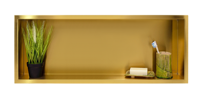 Półka wnękowa WALL-BOX ONE 90×30 cm Gold/Złota